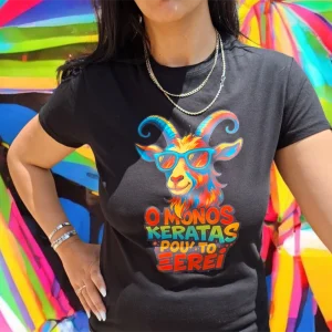 T-Shirt ”Ο Μόνος Κερατάς που το ξέρει”